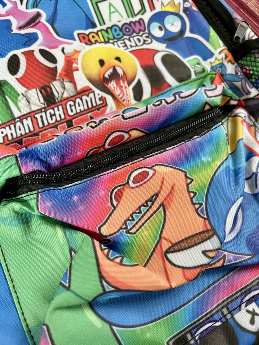 Borse & Zaini: Kinder Rucksack - Rainbow Friends – Nuovo (secondo la descrizione) da Rothrist venduto da szc_9dg5 4