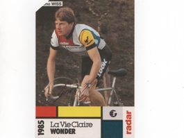 Autogrammkarte von Ex-Radrennfahrer Brunno Wiss CH