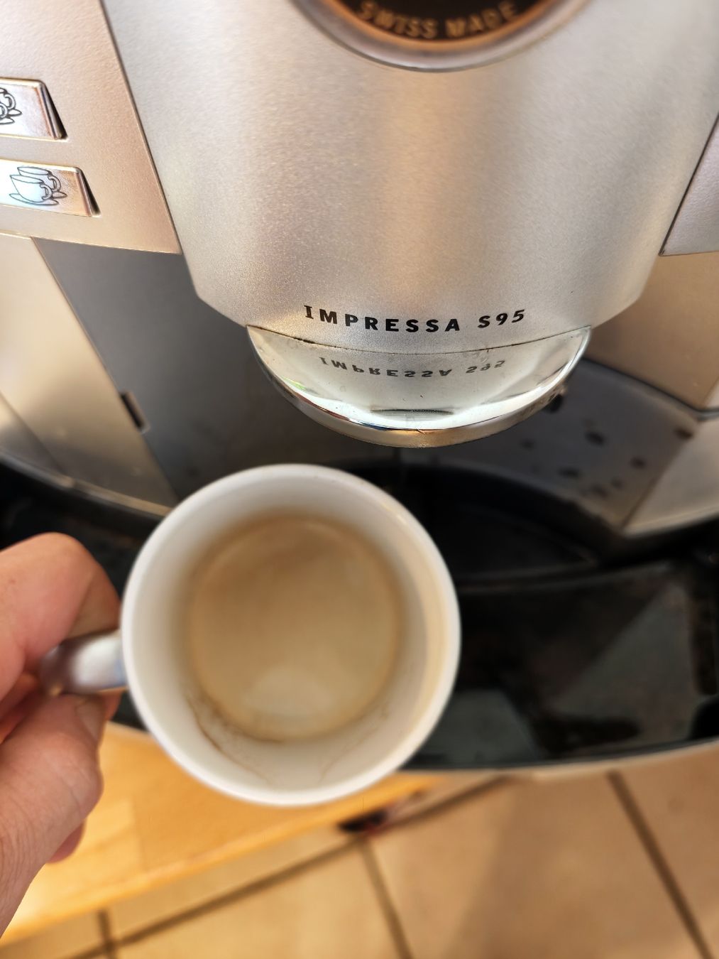 Jura Macchine per caffè & Macchine per espresso: Kaffeemaschine Jura Impressa S95 – Usato da Sarnen venduto da Laut_musik 3