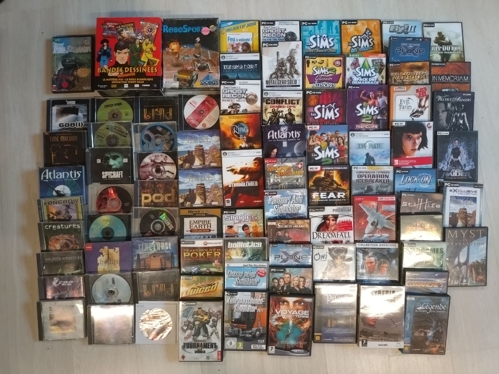 Giochi: Lot de Jeux PC CD-ROM divers – Usato da Farvagny-le-Grand venduto da LaCaverne