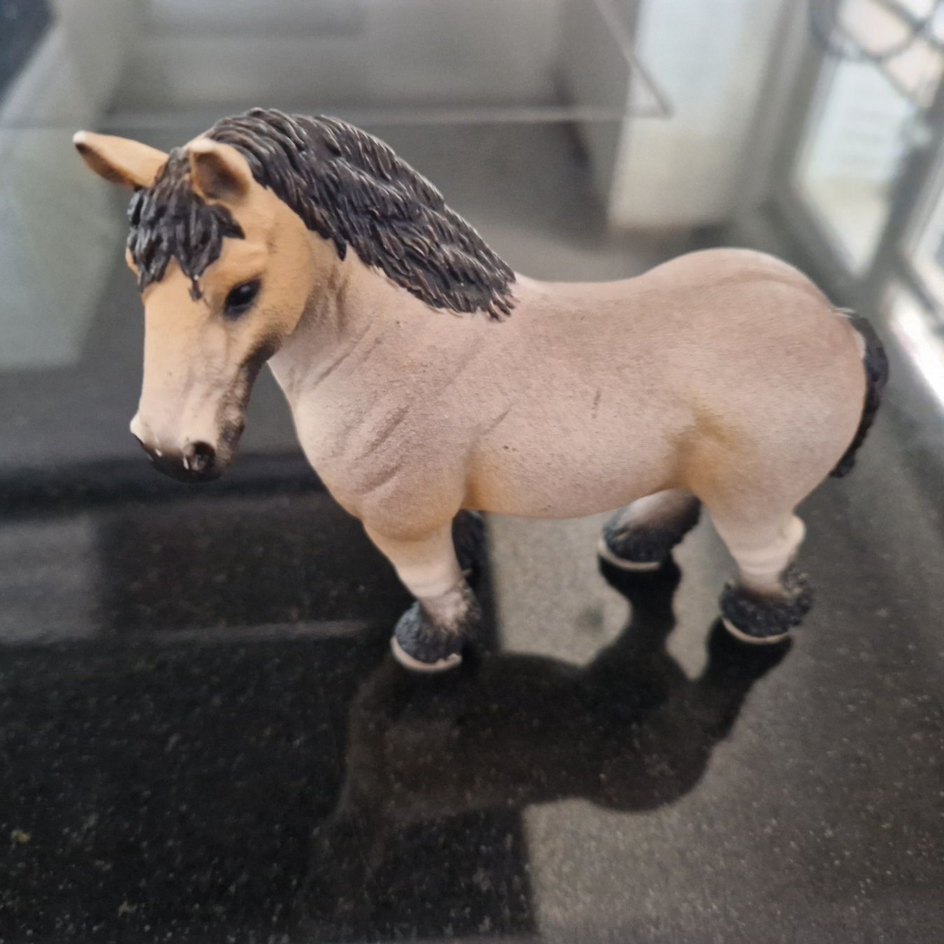 Schleich Figuren: Schleich Ardenner Hengst, neuwertig – Gebraucht aus Gränichen von sunchi07