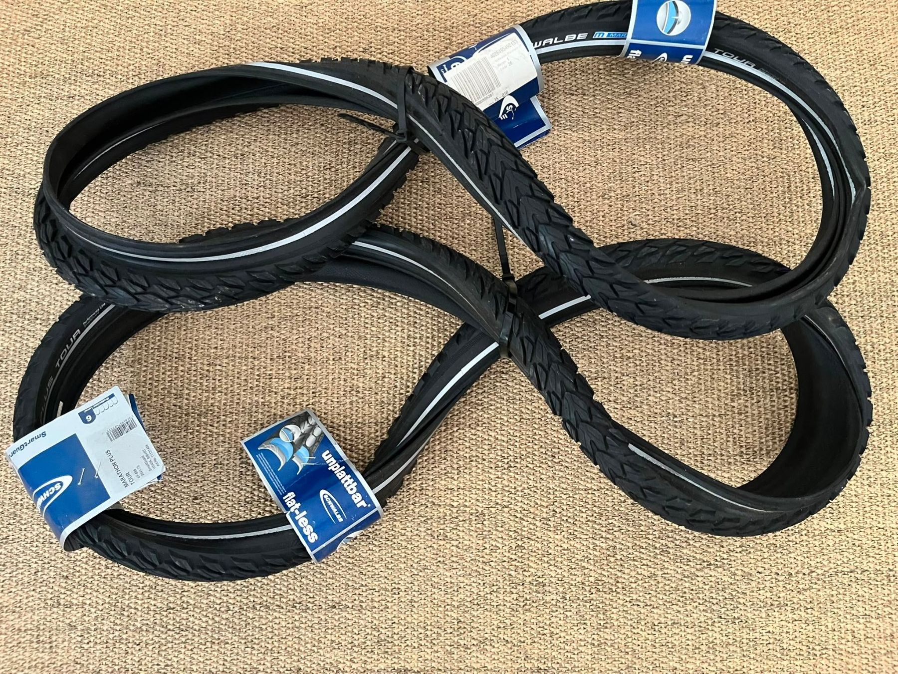 Pezzi di ricambio: 2x Schwalbe Marathon Plus 26 Zoll neu – Nuovo e nell'imballaggio originale da Basel venduto da anjo.weichbrodt