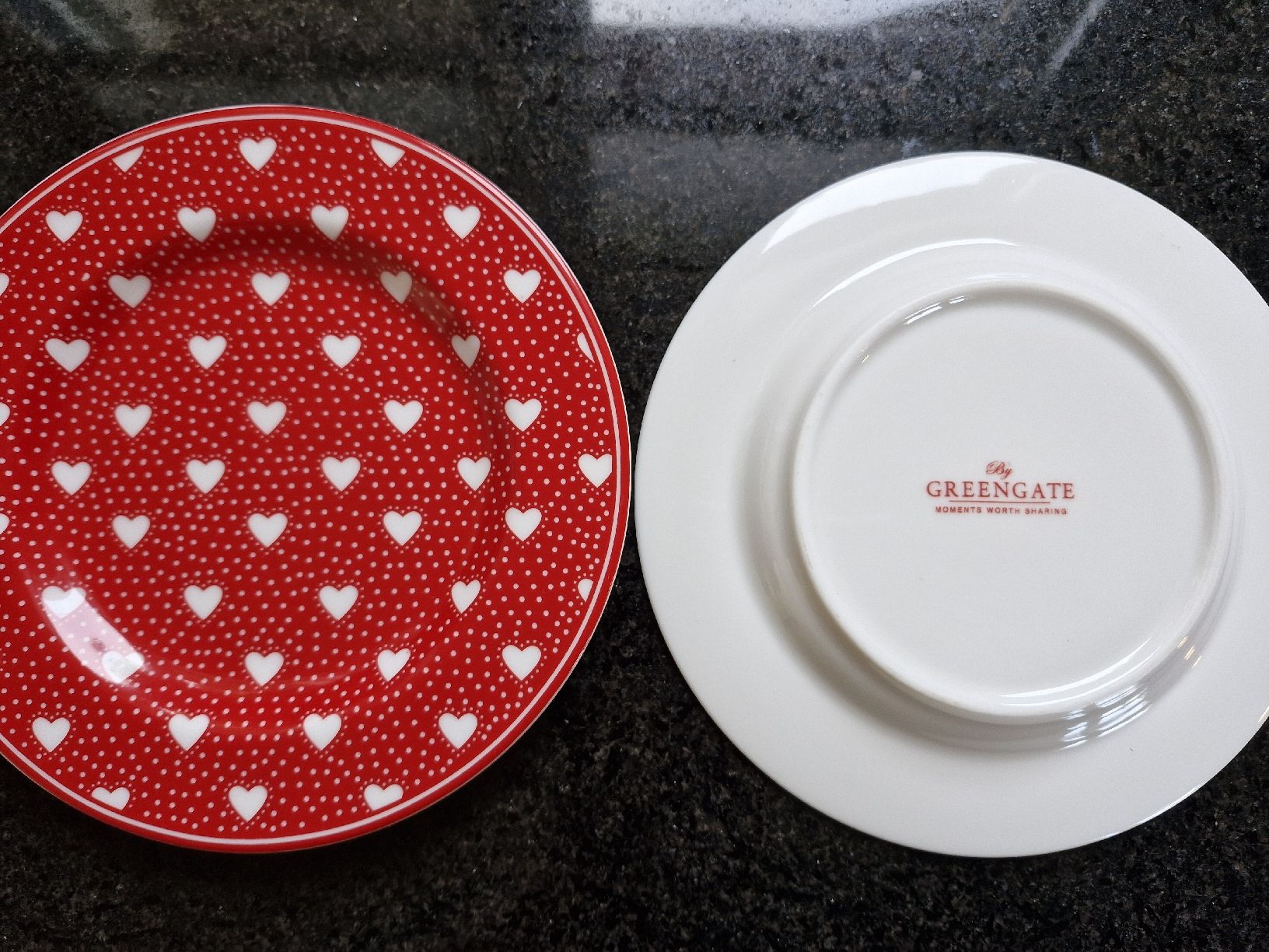 Greengate Teller: 2 kleine Teller Greengate – Gebraucht aus Luterbach von martinagl83 1