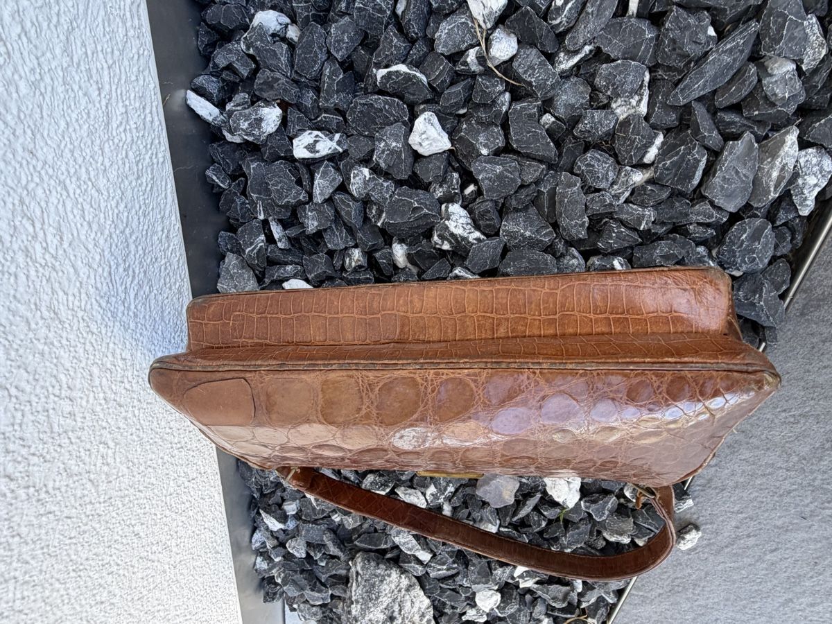 Taschen: Handtasche aus echtem Krokodilleder – Gebraucht aus Tennwil von Zaylaaa 2
