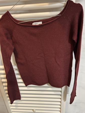 Maglioncino Subdued bordeaux a maniche lunghe, taglia S/M