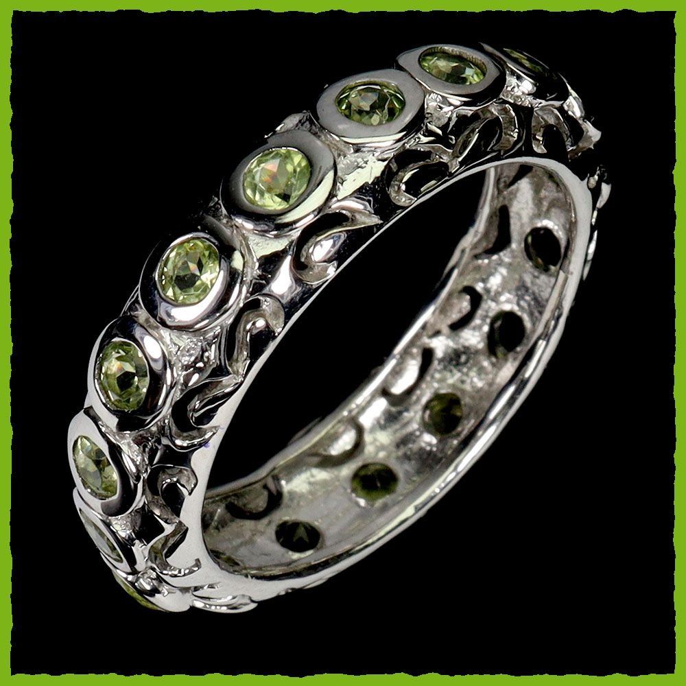 Anelli: Peridot Ring 925 Silber – Nuovo e nell'imballaggio originale da Oberglatt ZH venduto da Goldfee1 3