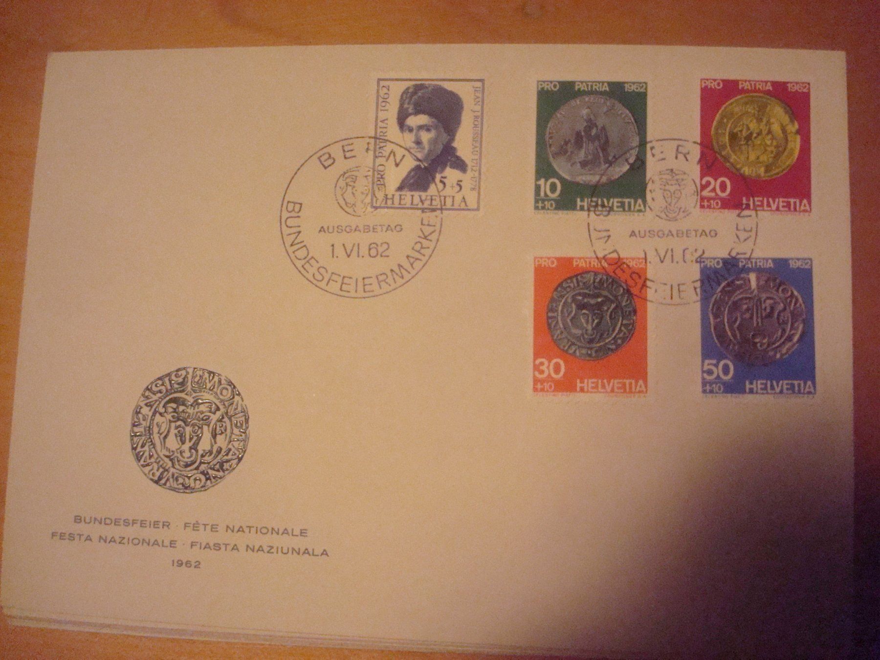 Tutti i francobolli: PP 1963 FDC AB NUR 75 RP – Usato da Gordola venduto da Polentaefung 1