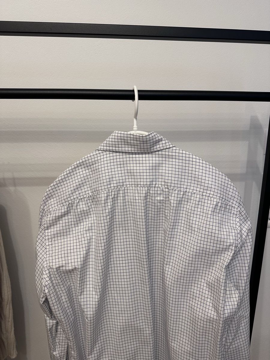 Camicie:  Shirt White Check Cotton – Nuovo (secondo la descrizione) da Rüschlikon venduto da juz_2t2j 4