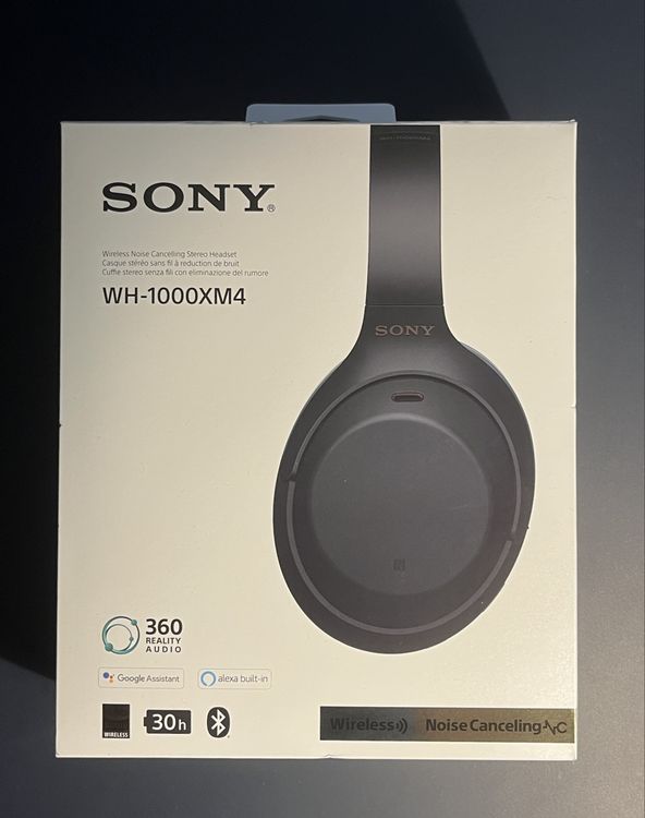Sony Kopfhörer: Sony WH-1000XM4 Over-Ear Kopfhörer Originalbox - Top Zustand – Neu (gemäss Beschreibung) aus Lupsingen von sil_l6wg