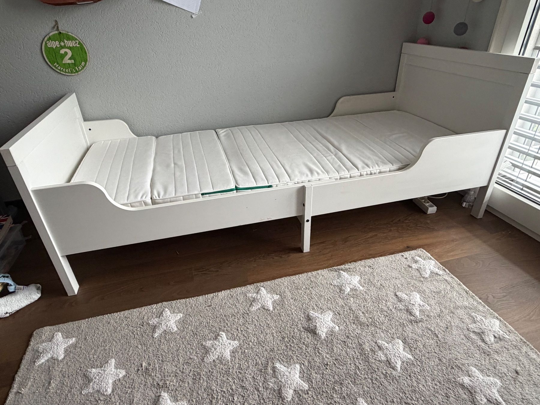Letti: Kinderbett verstellbar IKEA – Usato da Huenenberg venduto da Sebjugnet 2