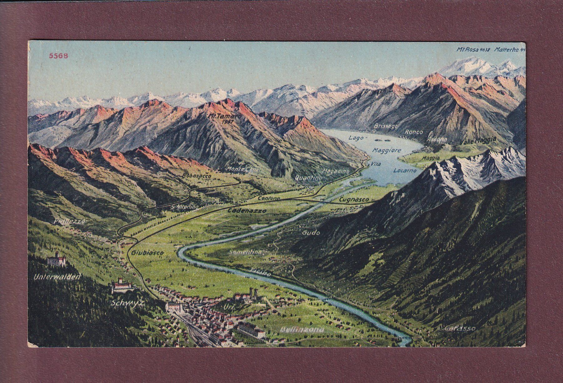 Cartes postales: BELLINZONA e dintorni - Feldpost – D'occasion à Pully par nicecards
