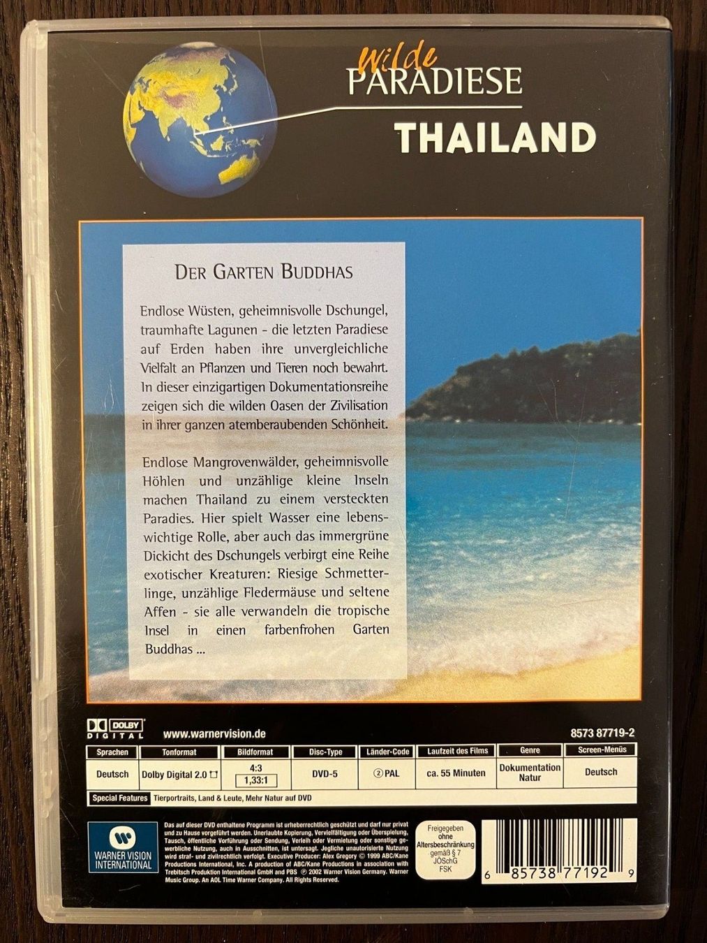 Tutti i DVDs: Thailand: Der Garten Buddhas – Usato da Zürich venduto da FilmFreunde 1