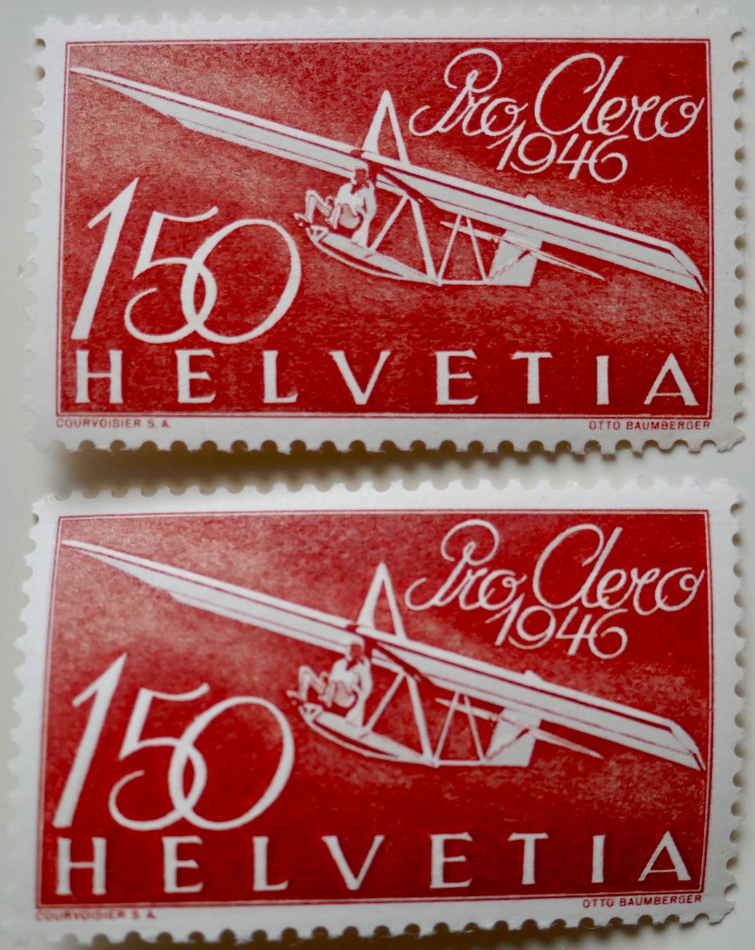 Alle Briefmarken: Kleinlot Flugpostmarken 1944 - 1949 postfrisch** – Neu (gemäss Beschreibung) aus Möhlin von PHILABARTIS 3