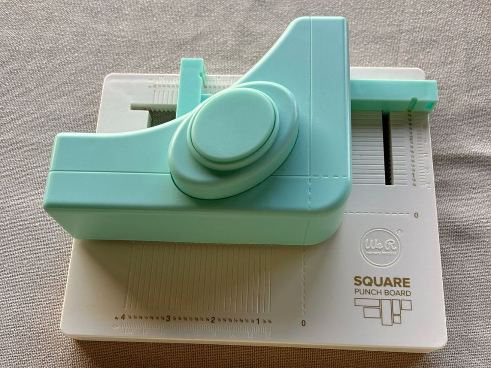 Square Punch Board We R memory keepers Kaufen auf Ricardo