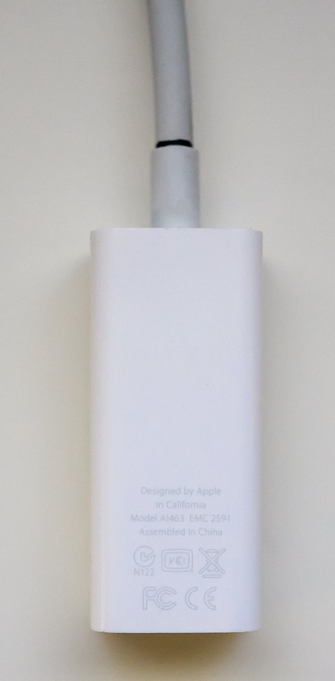 Unità & Adattatore: Apple Adapter A1463 (Thunderbolt 2 auf Firewire) – Usato da Chur venduto da Mcama 1