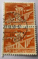 Nr.298 Paar mit Stempel