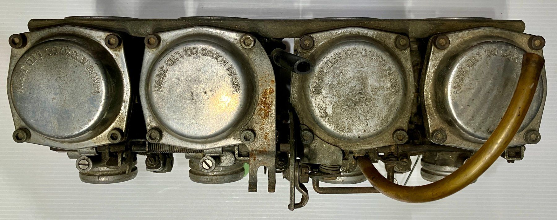 Rampe 4 Carburateurs Vintage Mikuni Kogyo Japan - Moto (Gebraucht) in ...