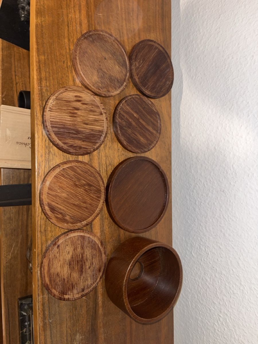 Sottobicchieri: Glasuntersetzer Teak ? In Dose – Usato da Niederurnen venduto da gebrauchtbrauchbar 1