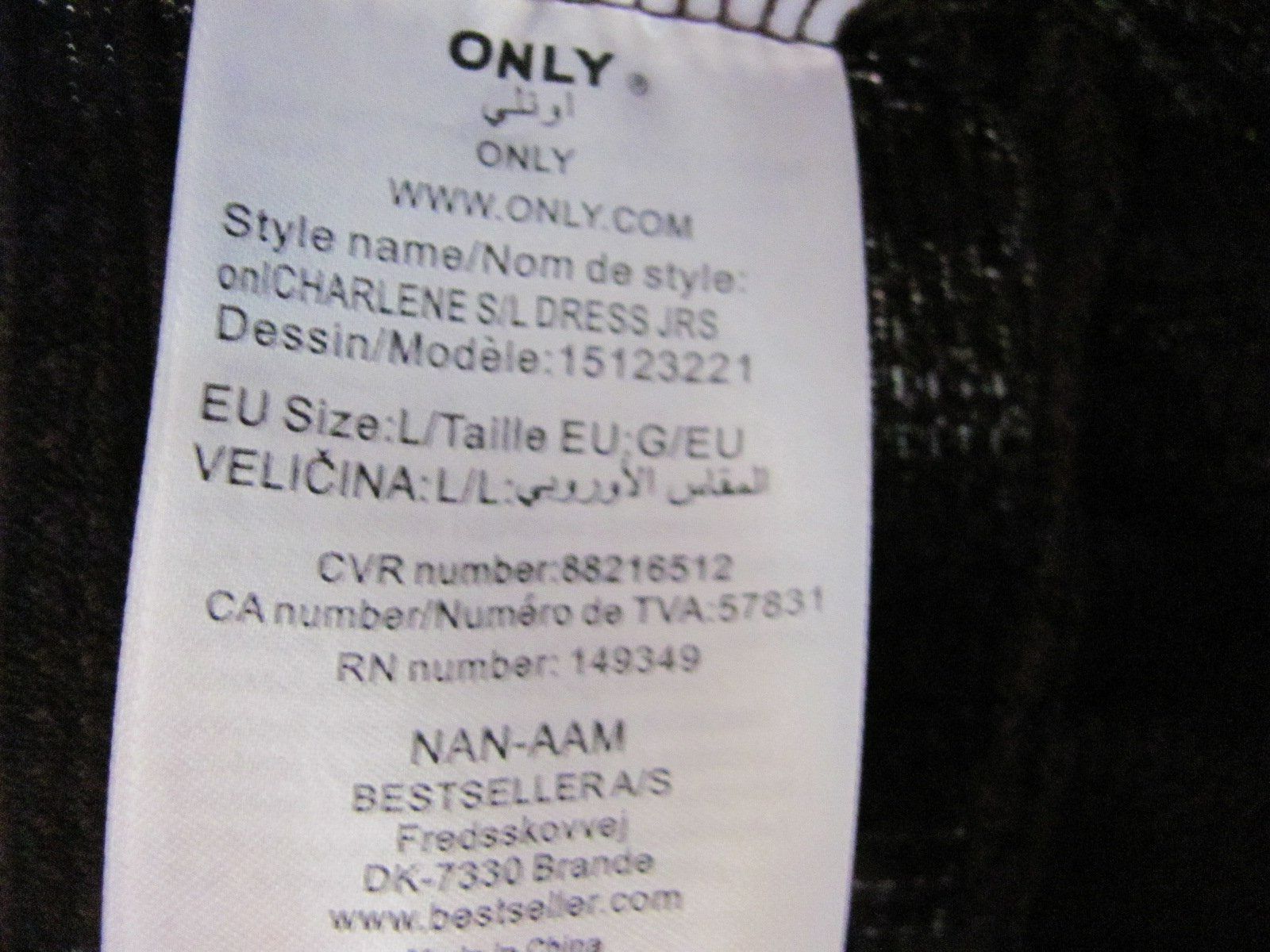 Only Vestiti: Schönes Kleid Bordeaux Gr.L eher M – Usato da Gümligen venduto da Fantapanda 5