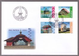 2004_B284-87_PRO PATRIA_Wertvolle Kleinbauten l_FDC Luzern !
