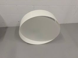 Deckenleuchte Stoff weiss, 50 cm