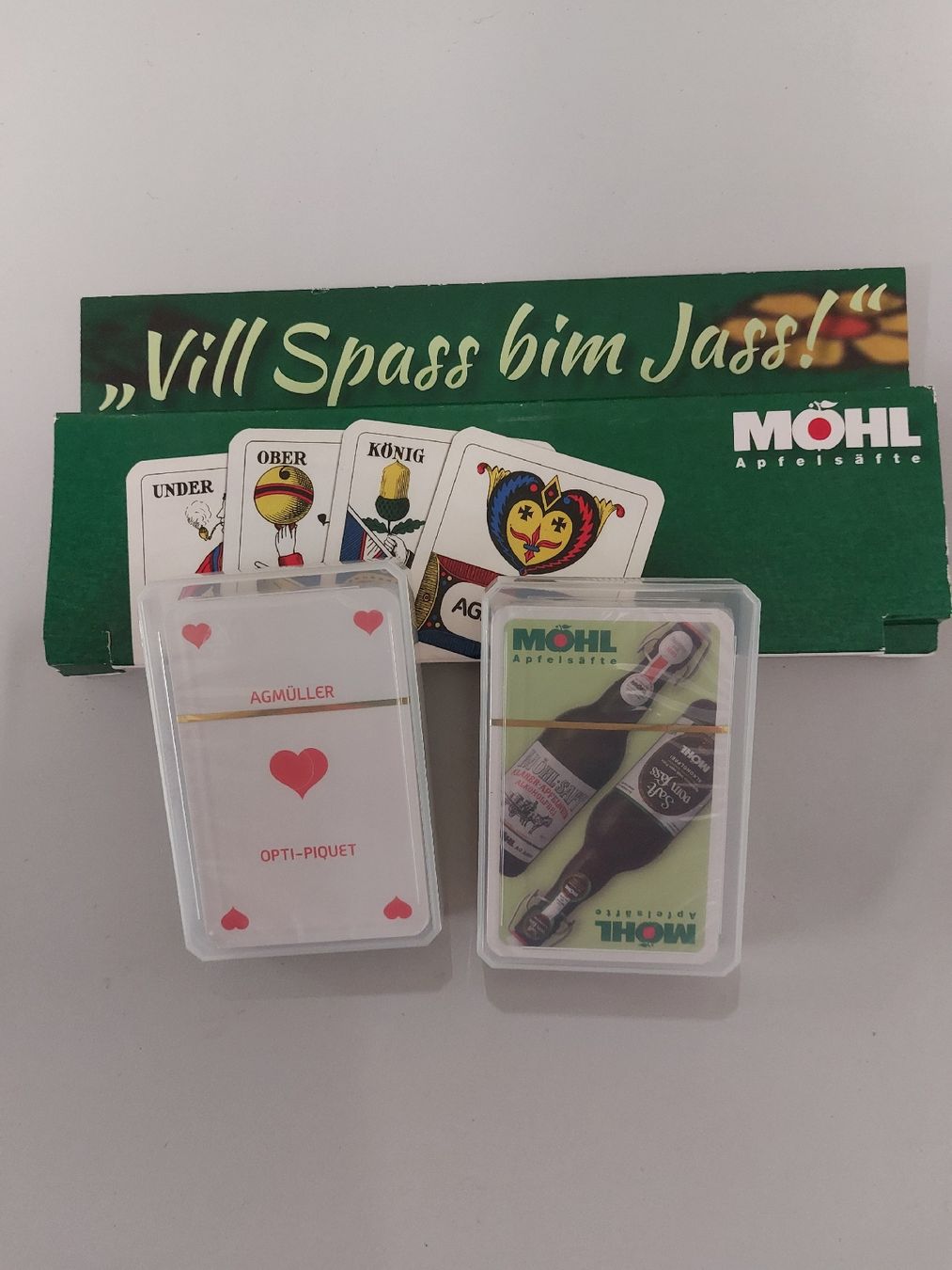 Giochi: Jasskarten Set von Möhl – Nuovo e nell'imballaggio originale da Uster venduto da Gery8