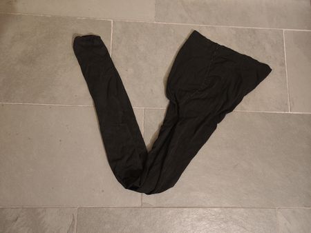 Schwarze Umstandsstrumpfhose, Grösse M von H&M