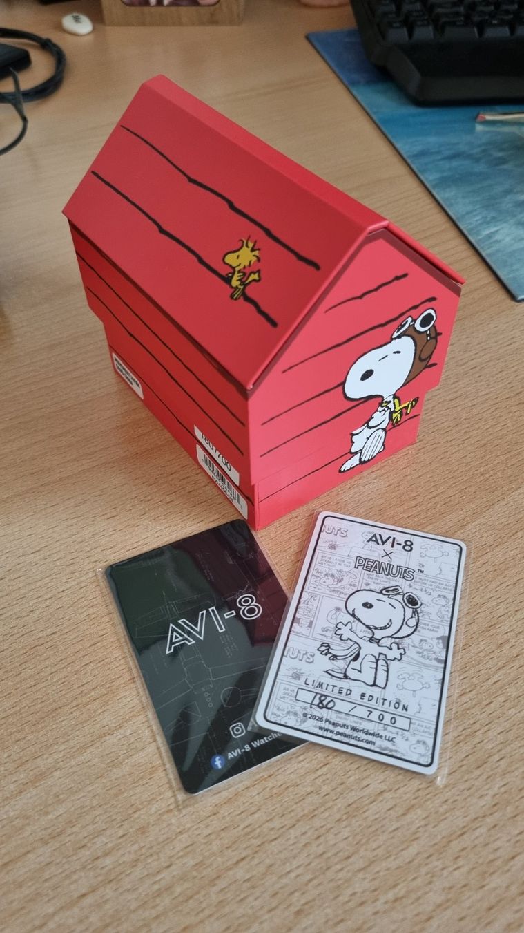 AVI-8 Orologi: AVI-8 x Peanuts Limited Edition – Nuovo e nell'imballaggio originale da Lüsslingen venduto da Antalos 5