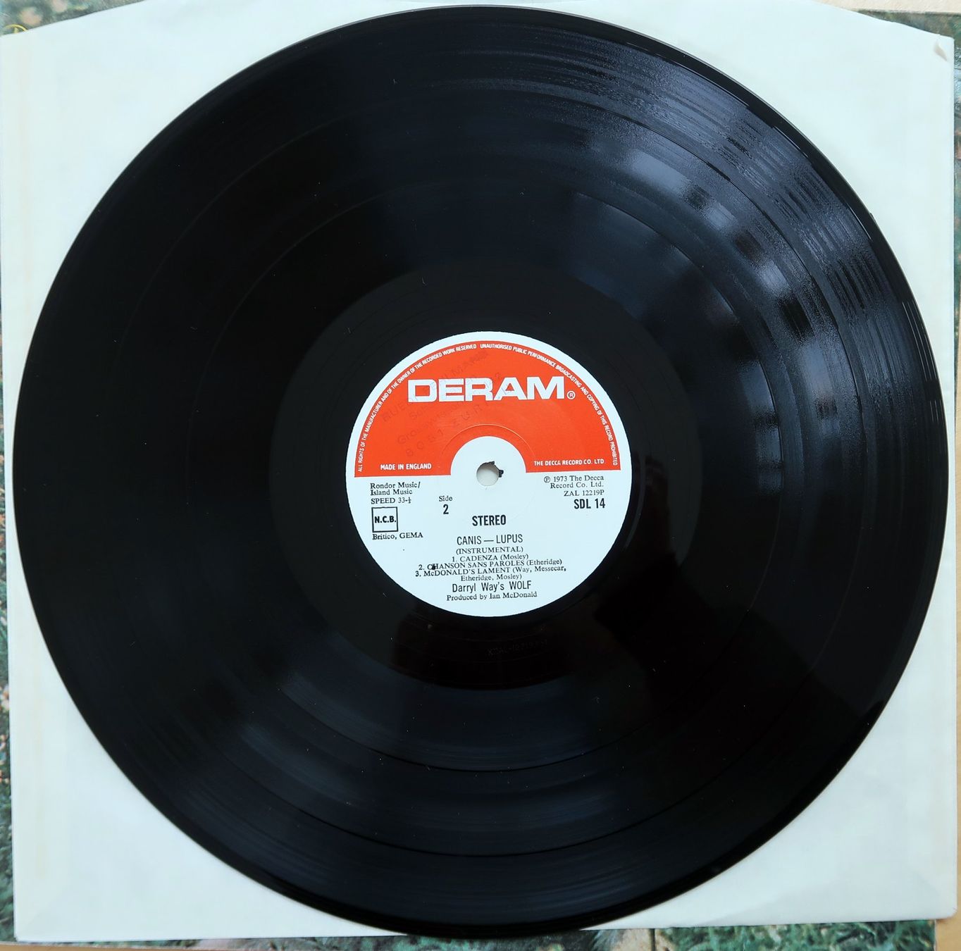 Dischi in vinile: DARRYL WAY's WOLF - CANIS LUPUS (LP VG) – Usato da Hedingen venduto da Studers 4