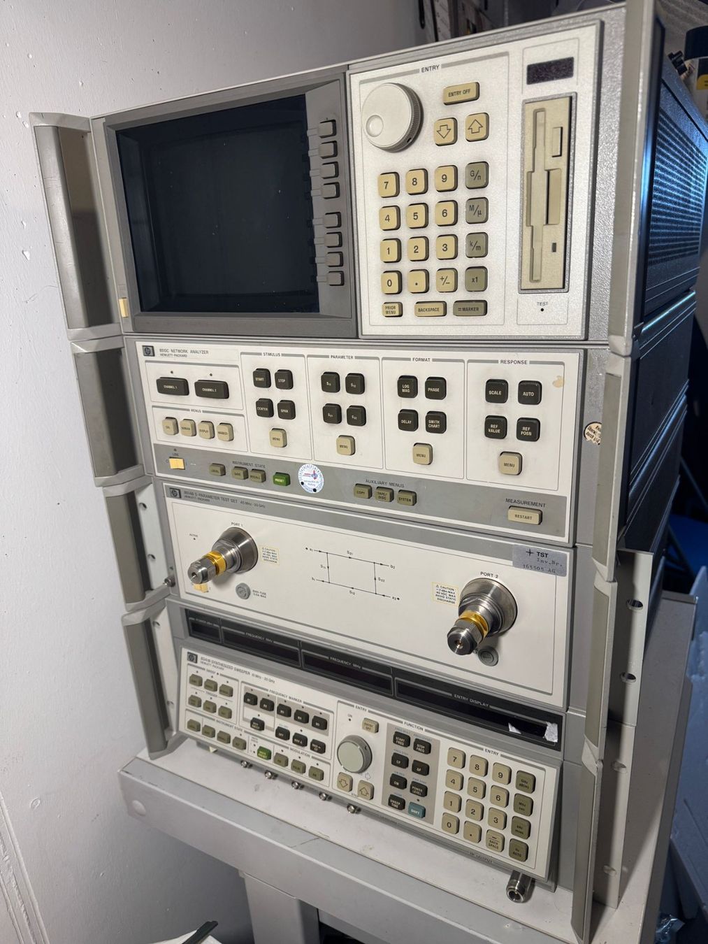 Hewlett Packard Mesurer: HP / Agilent 8510C Vector Network Analyzer System bis 20GHz – D'occasion à Dübendorf par ale_vm9w 1