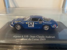 Alpine A110 tour de Corse 1969. 1/43
