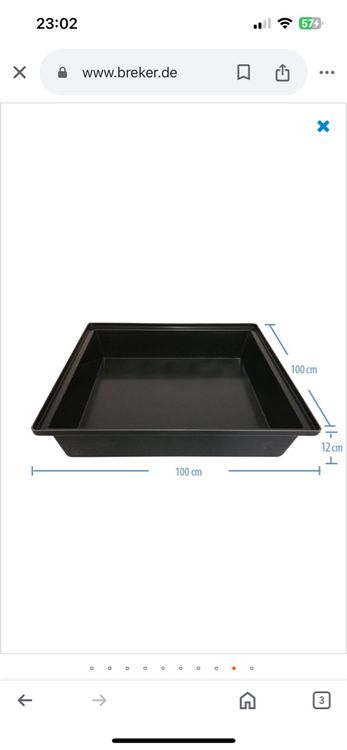 2 Käfigwannen Aus Kunststoff - Auslaufsicheres Ersatztablett Für Hunde & Kaninchen