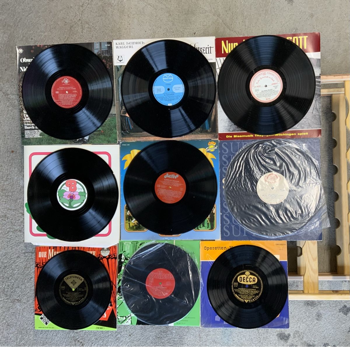 Schallplatten: Vinylplatten Konvolut (9 Stk.) – Gebraucht aus Magden von rom_5zrl 3