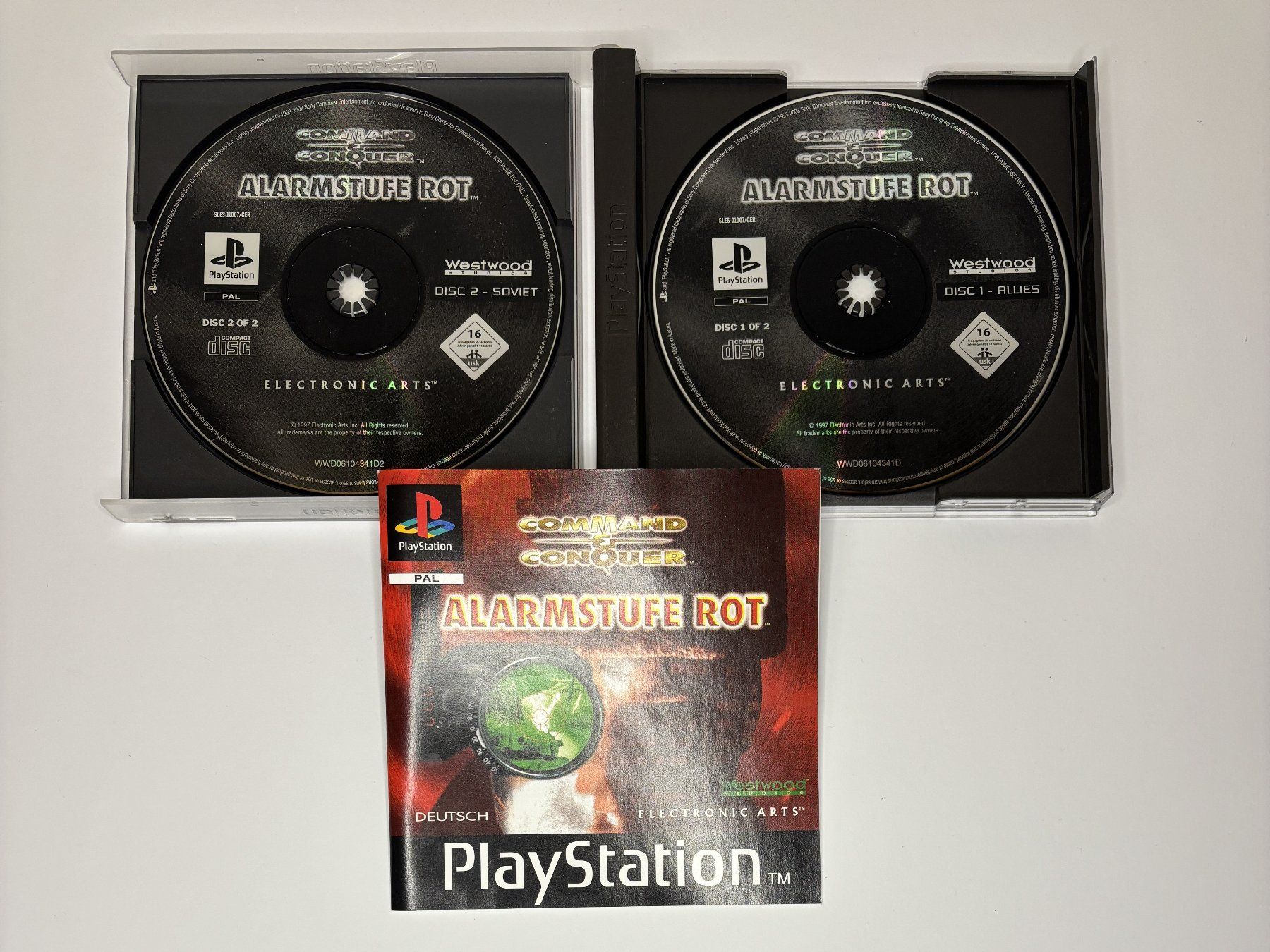 Spiele: PS1 - Command & Conquer Alarmstufe Rot – Gebraucht aus Allschwil von Bullach 1