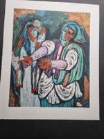 REUVEN RUBIN LITHOGRAPHIE  BLATTGRÖSSE 60X50CM ZUSTAND GUT