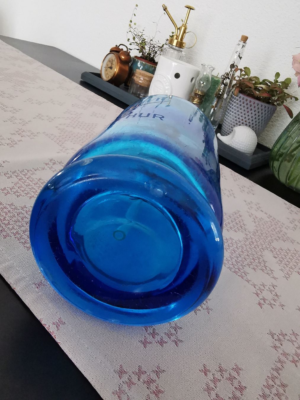 Flaschen: Vintage Siphonflasche Gebr. Widmann Winterthur, Blau – Gebraucht aus Wetzikon ZH von Tothart 7