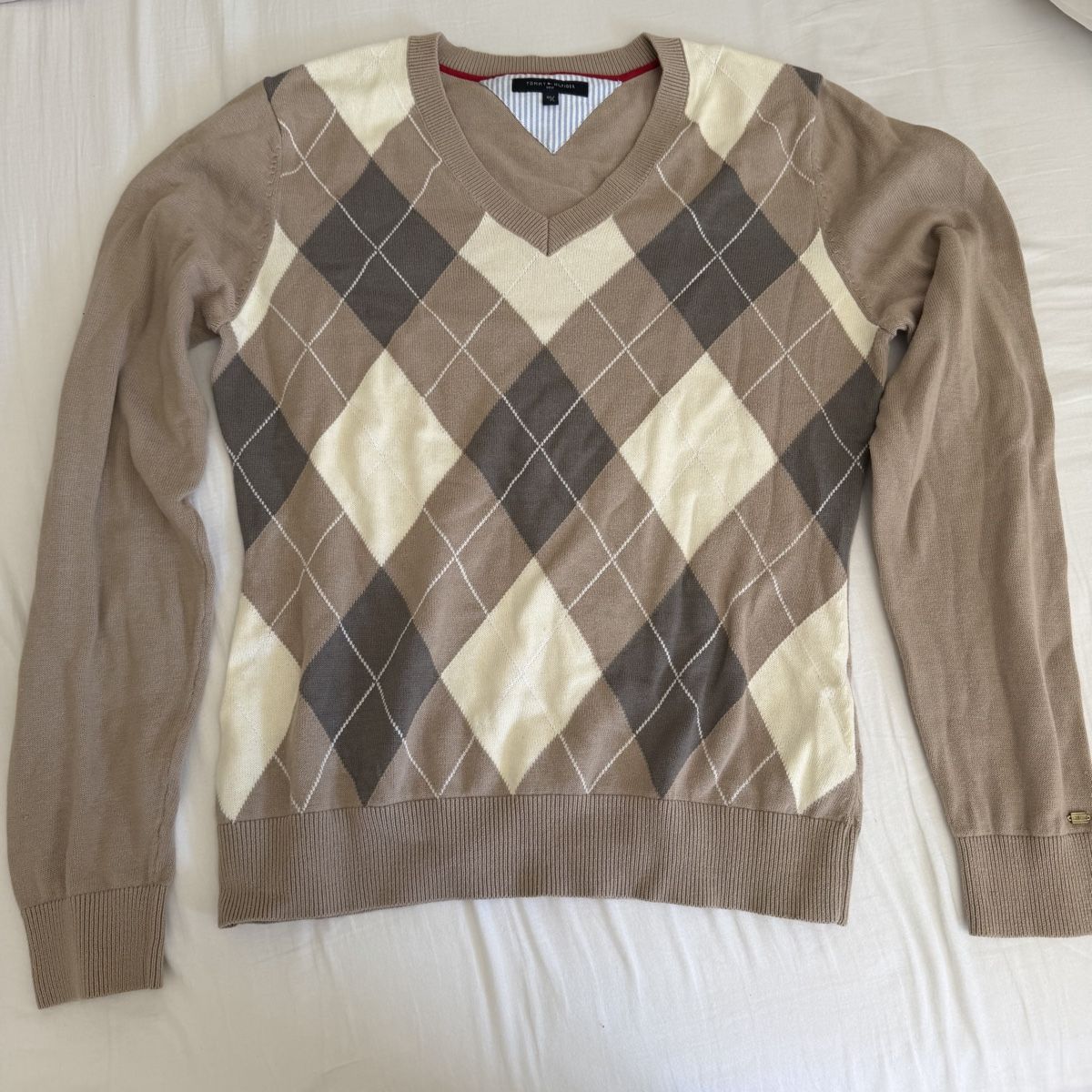 Tommy Hilfiger Maglioni & Felpe: Tommy Hilfiger Golf Pulli Argyle, Grösse L, Top Zustand! – Usato da St. Gallen venduto da Lxra145