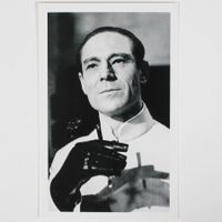 Postkarte James Bond Bösewicht Joseph Wiseman DR. NO
