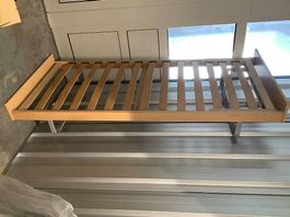Einzelbett 90 x 180 mit Lattenrost verstellbar Schaffhausen