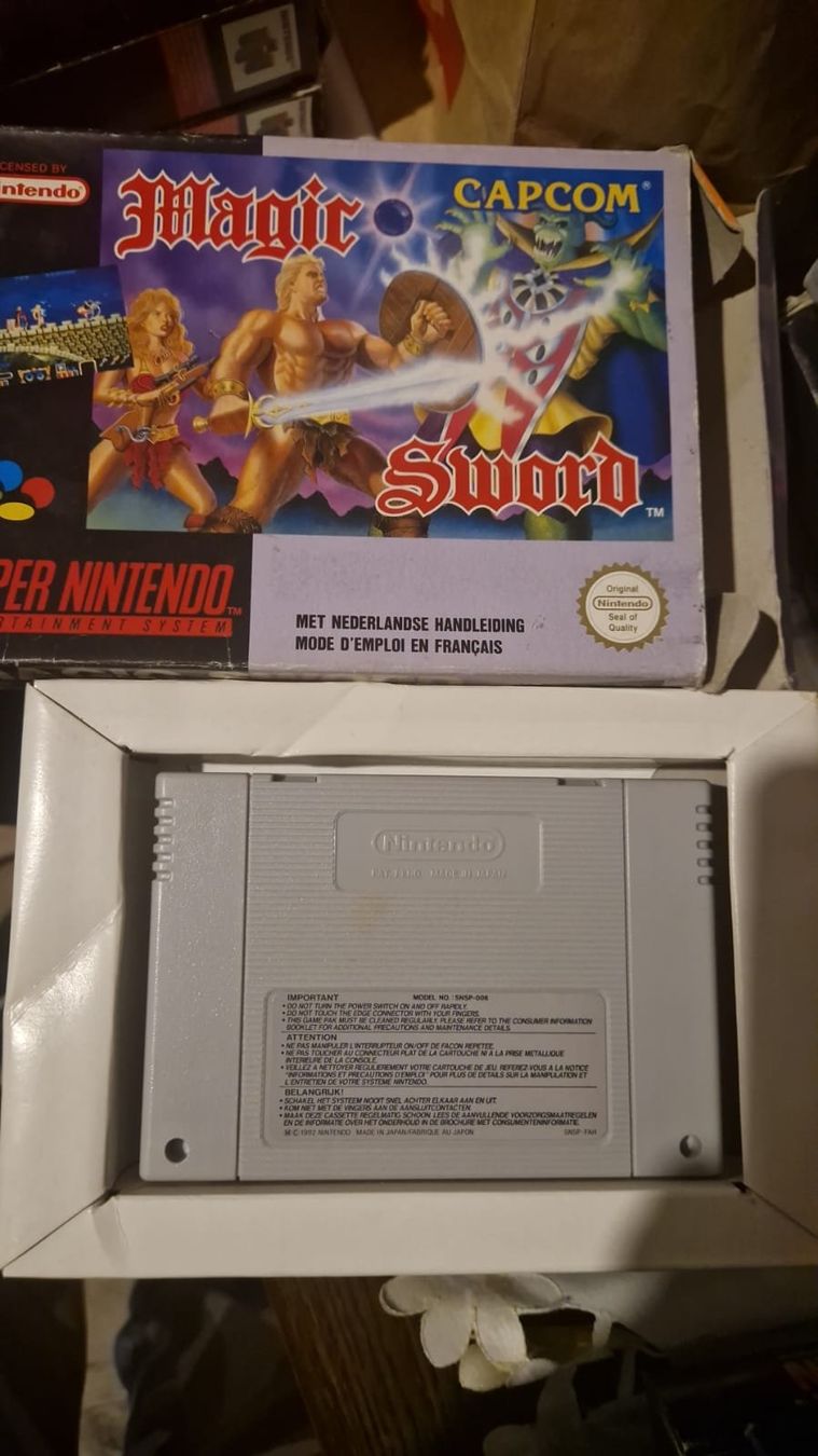 Nintendo Spiele: Magic Sword SNES – Gebraucht aus Windisch von  2