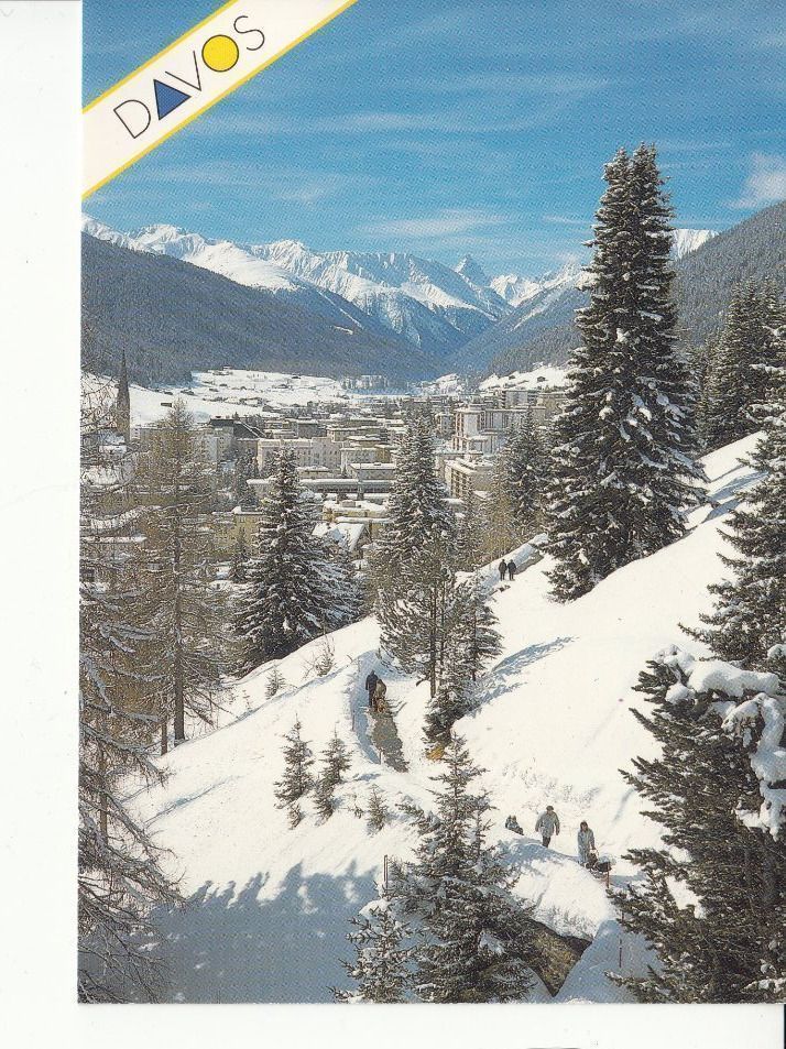 Cartoline postali: Davos 24 um 1995 – Usato da Bürglen TG venduto da StampGraf