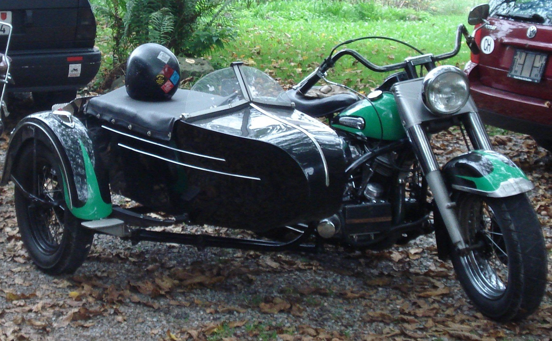 Sidecar: Harley-Davidson Gespann 1949 – Usato da Pfäffikon SZ venduto da big_sjd9