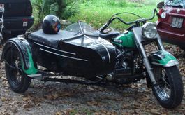 Harley-Davidson Gespann 1949