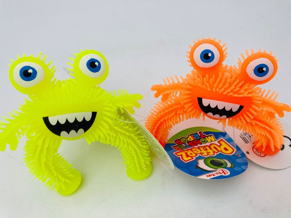 Pufferz Monster gelb und orange | Kaufen auf Ricardo
