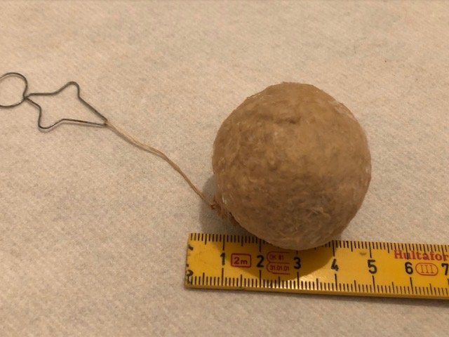 Tutte le decorazioni: Antike Weihnachtskugel, Schneeball aus Watte – Usato da Gossau/ZH venduto da amazonas66 2