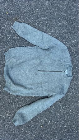 Original Schweizer Armee Strickpullover mit Reissverschluss