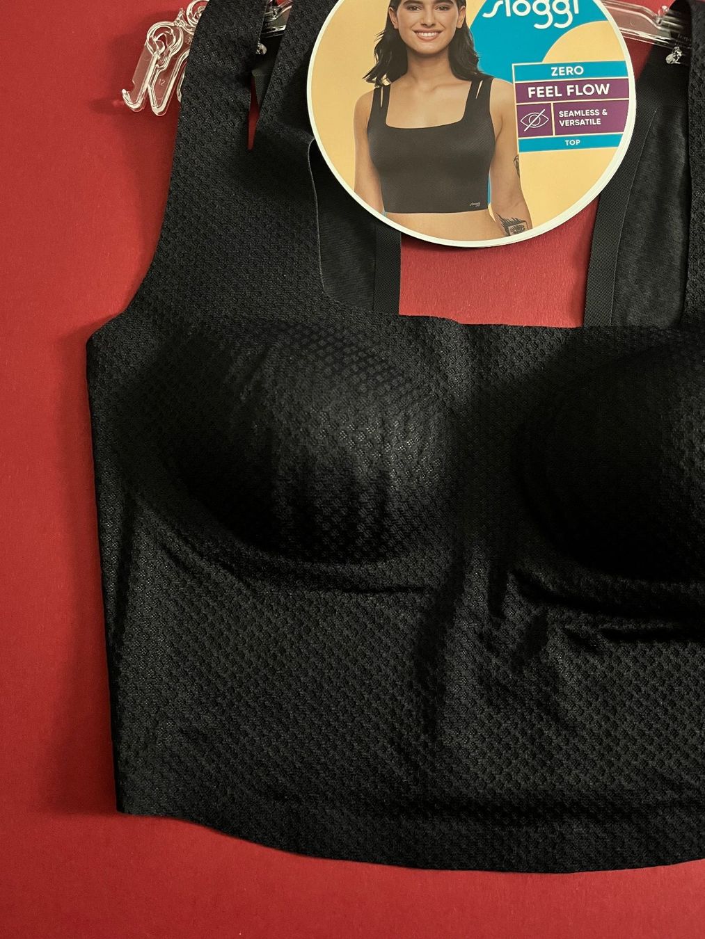 Sloggi Top: SLOGGI Top Zero Feel Flow, Grösse XS  Farbe Schwarz – Nuovo e nell'imballaggio originale da Rudolfstetten venduto da gst_g7xl 1