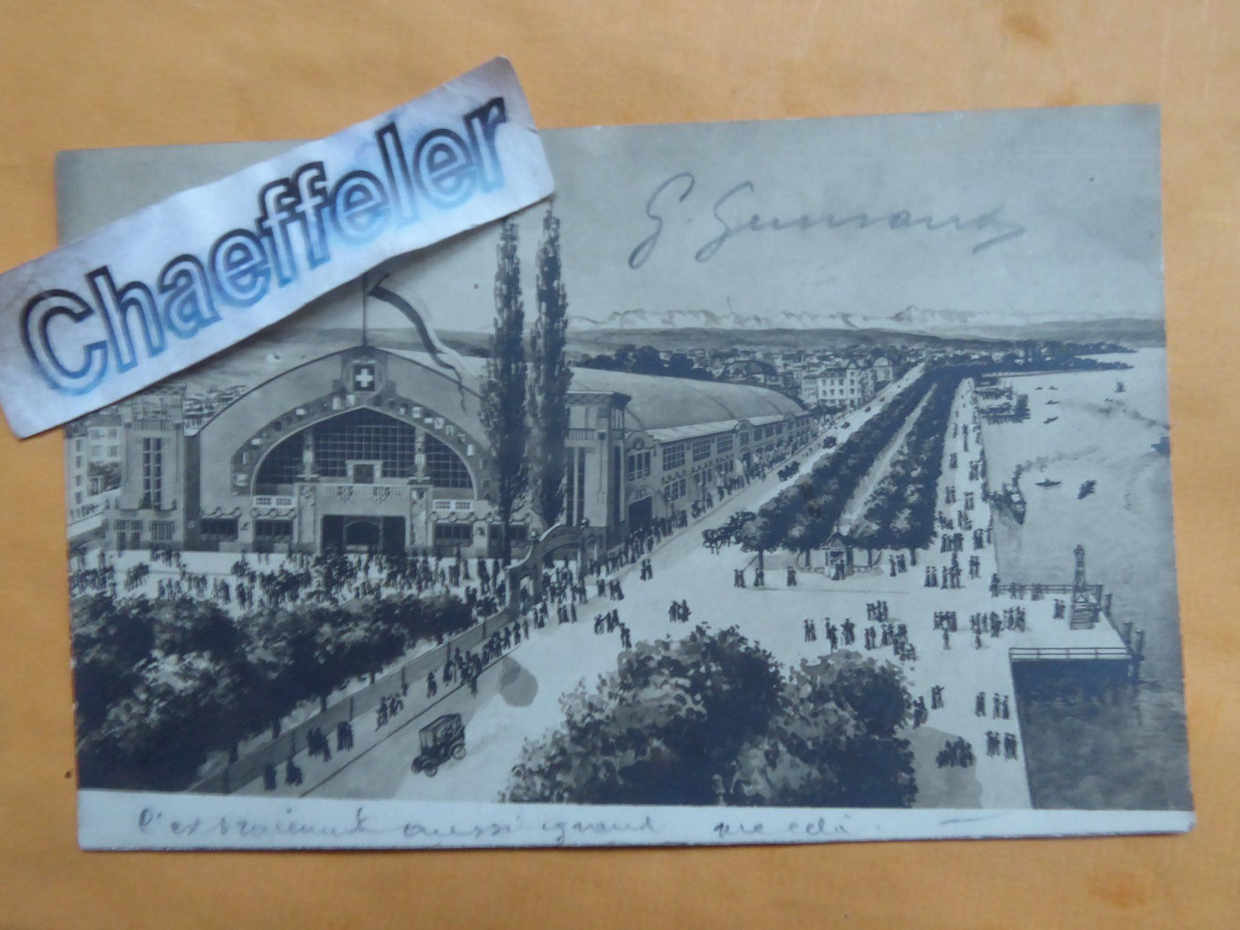 Cartes postales: 1905 Ansichtskarte aus der Schweiz – D'occasion à Zürich par Chaeffeler