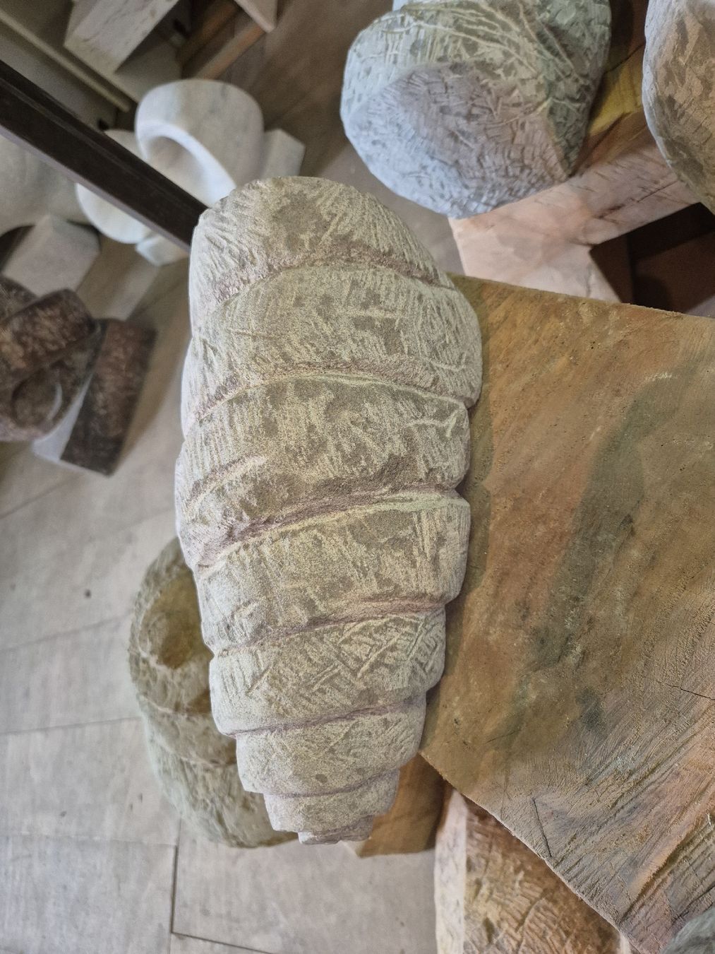 Tutte le decorazioni: Gartendeko Sandsteinschnecke – Nuovo (secondo la descrizione) da Ehrendingen venduto da Amigo5 1