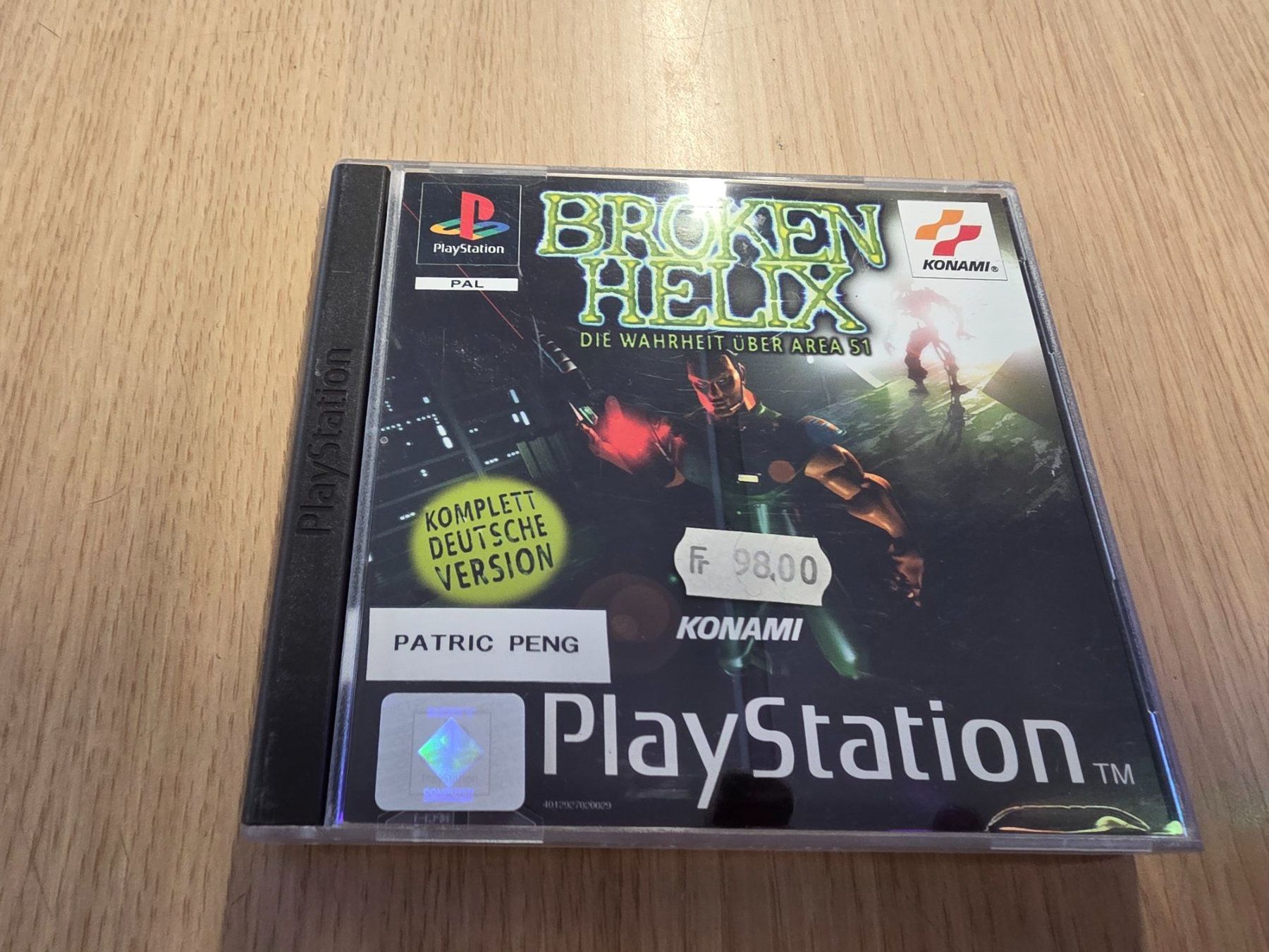 Giochi: Retro PS1 Spiel: Broken Helix - Komplette – Usato da Chur venduto da FeschtlandBrockiChur